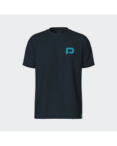Mens Pallap Technical Training Tshirt-Carbon/Cyan